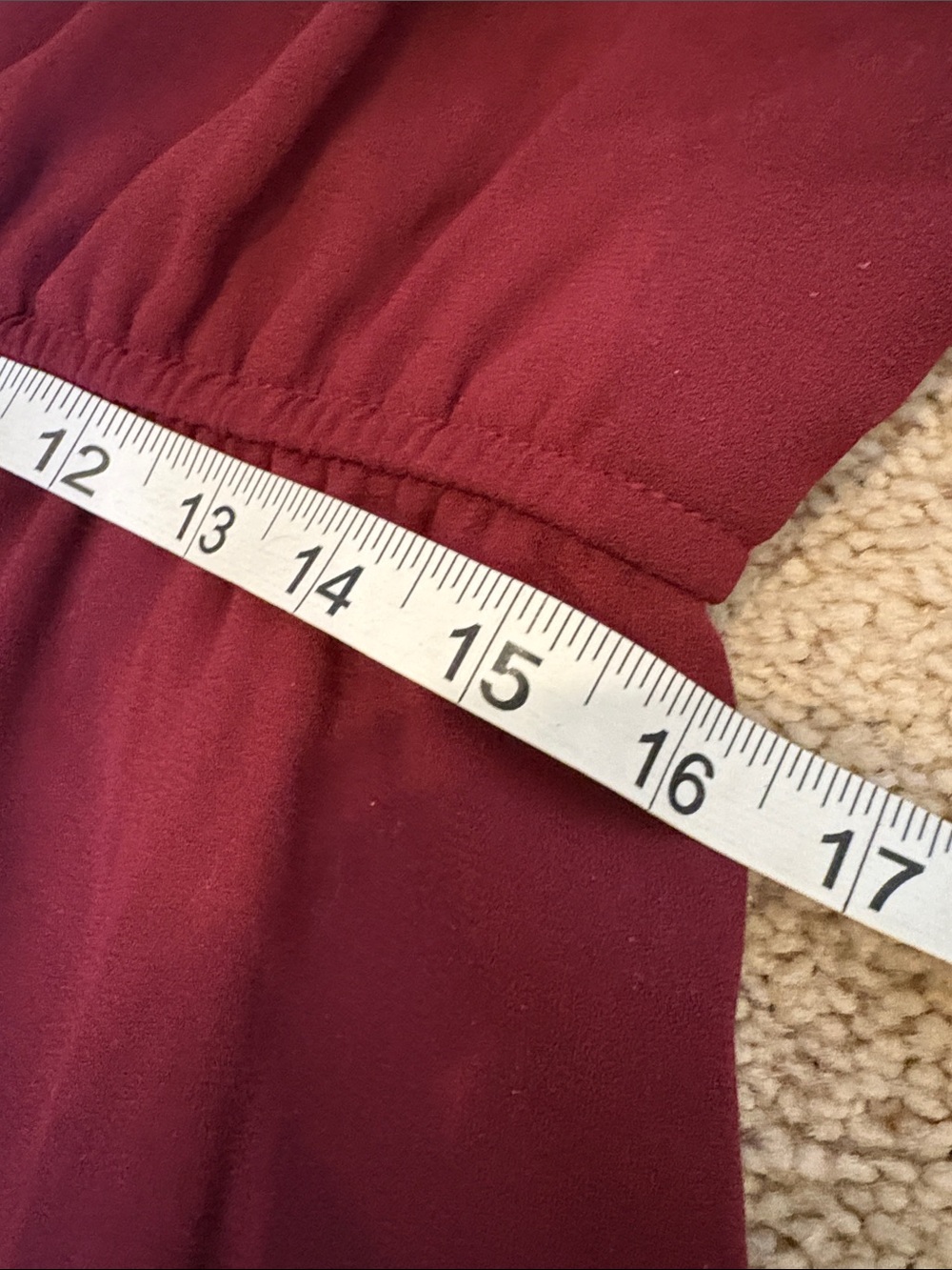 Maurices Wine Red Dress Large - Picture 7 of 8